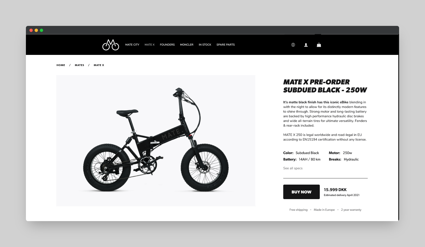 MATE Bike gallery 4